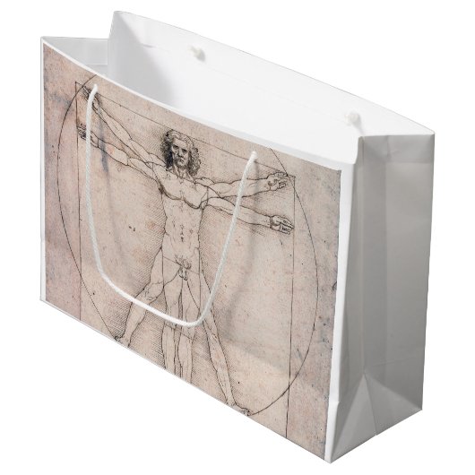 Vitruvian ManVitruvian Man, Leonardo da Vinci Groot Cadeauzakje (Voorkant Gekanteld)