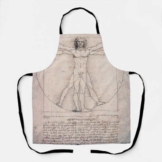 Vitruvian ManVitruvian Man, Leonardo da Vinci Schort (Voorkant)