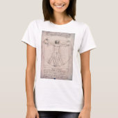 Vitruvian ManVitruvian Man, Leonardo da Vinci T-shirt (Voorkant)