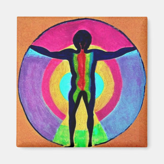 Vitruvian People II Magneet