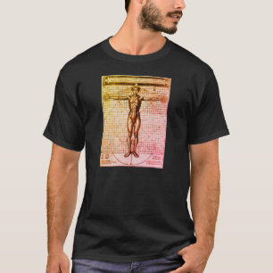 Vitruvius Man (Vitruvius: De architectura) T-shirt