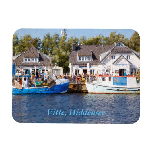 Vitte, Hiddensee Magneet (Horizontaal)