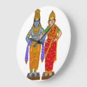 Vitthal Rukmini Clock Grote Klok (Hoek)