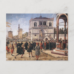 Vittore Carpaccio-Repatriëring van ambassadeurs Briefkaart