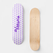 Vittoria in Paars Skateboard (Voorkant)