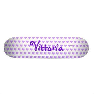 Vittoria in Paars Skateboard