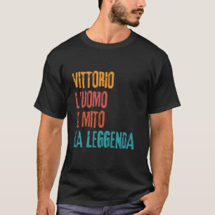 Vittorio L'Uomo Il Mito La Leggenda Feest van het T-shirt