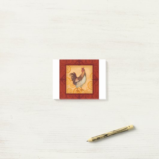VIV56 Rooster 4.tif Post-it® Notes (Op bureau)