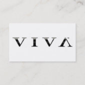 Viva Black Grapes - Visitekaartje (Achterkant)