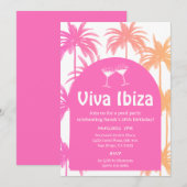 Viva Ibiza Zomerfeest Kaart (Voorkant / Achterkant)
