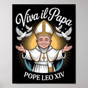 Viva Il Papa Paus Leo XIV 1 Poster