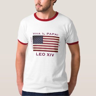 Viva Il Papa Pope LEO XIV Mannen T-Shirt