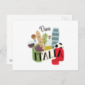 Viva Italia Briefkaart (Voorkant / Achterkant)