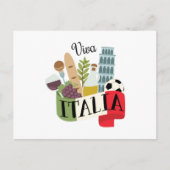 Viva Italia Briefkaart (Voorkant)