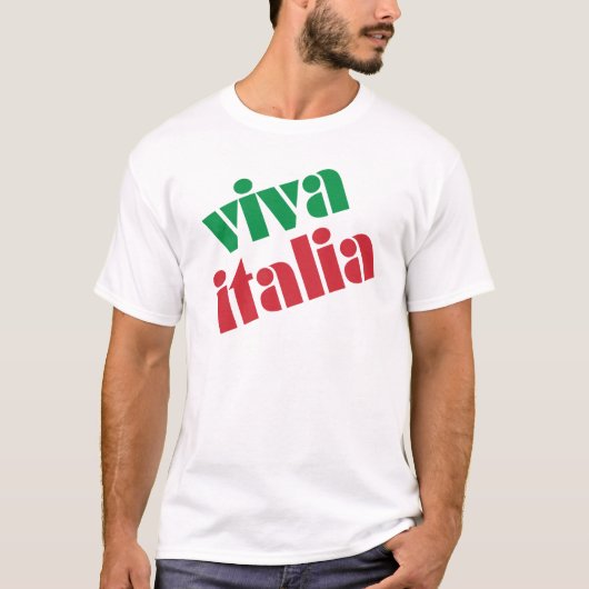 Viva Italia T-shirt (Voorkant)