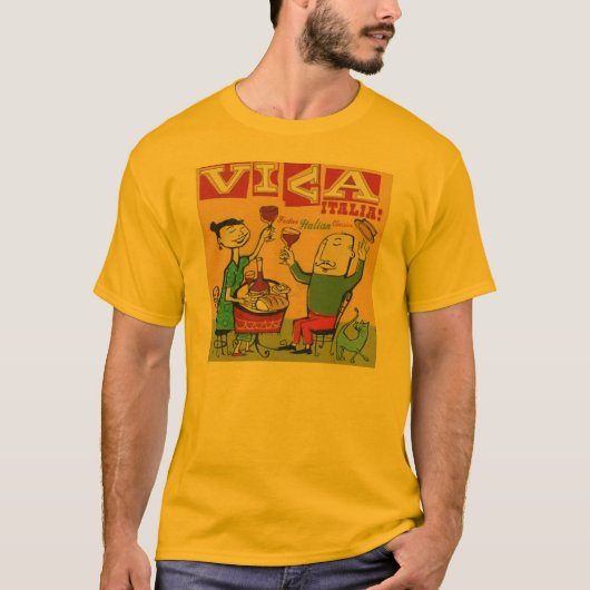 Viva Italia! T-shirt (Voorkant)