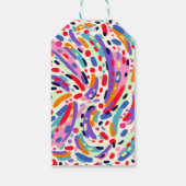 Viva Kleuren! Cadeaulabel (Achterkant)