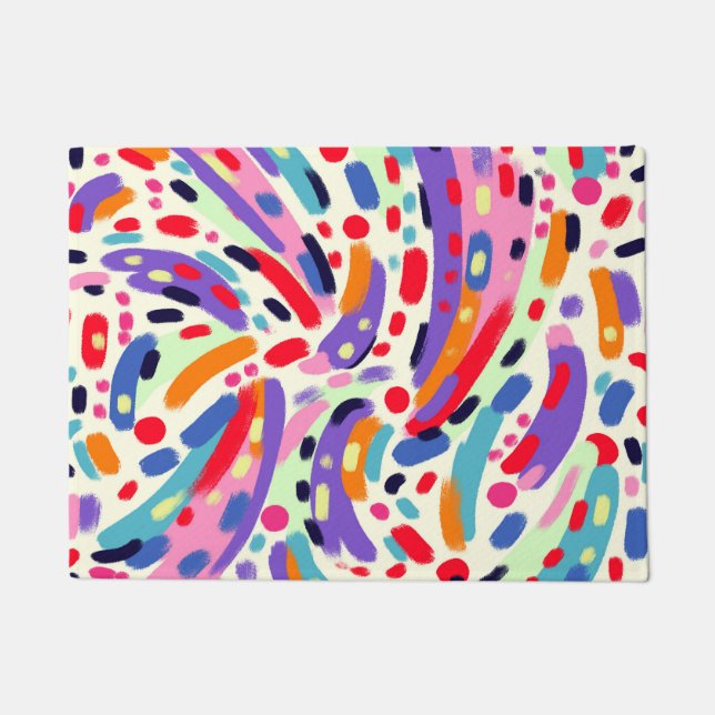 Viva Kleuren! Deurmat (Voorkant)
