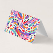 Viva Kleuren! Visitekaartjes (Achterkant)