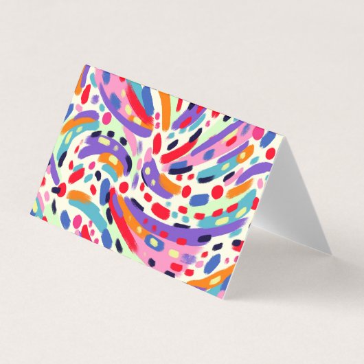 Viva Kleuren! Visitekaartjes (Voorkant)