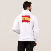 Viva la España, Spanje Hoodie (Achterkant volledig)