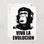 Viva la Evolucion Briefkaart (Voorkant / Achterkant)