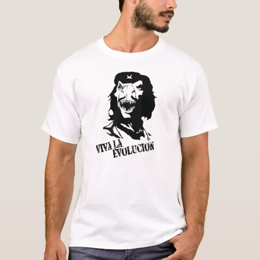 Viva La Evolucion - Dino T-shirt (Voorkant)