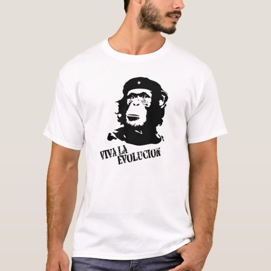 Viva La Evolucion - Simian T-shirt (Voorkant)