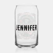 Viva La Fiesta! Cinco de Mayo ontwerp Blikvorm Glas (Achterkant)