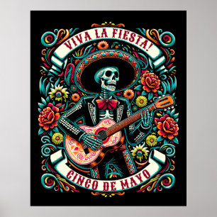 Viva La Fiesta! Cinco de Mayo ontwerp Poster