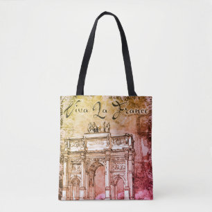 Viva La France Canvas tas