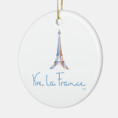 Viva La France French Keramisch Ornament (Links)