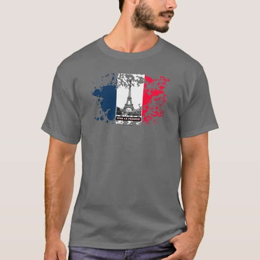 VIVA LA FRANCE T-SHIRT (Voorkant)