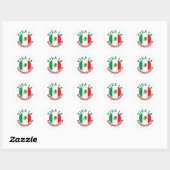 Viva la Independencia Mexican Independence Day Ronde Sticker (Vel)