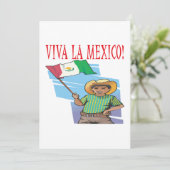 Viva La Mexico Kaart (Staand voorkant)
