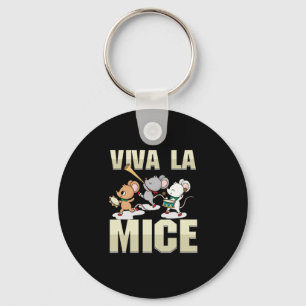 Viva La Mice Mouse Rat Dierenvriend Pet Rodent Gif Sleutelhanger