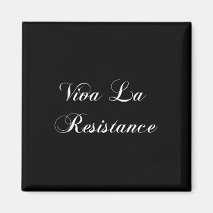 Viva la Resistance Franse verzet tegen anti-Trump Magneet