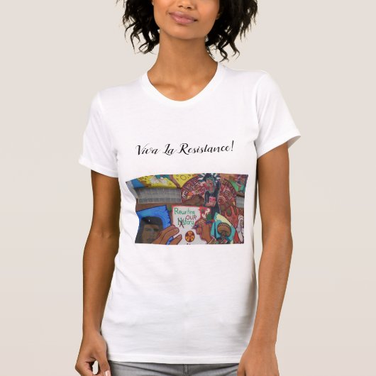 Viva La Resistance! T-shirt (Voorkant)