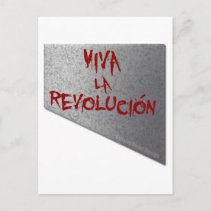 Viva la Revolucion Guillotine Briefkaart