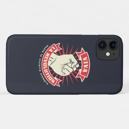 Viva La Revolution Case-Mate iPhone Case (Achterkant (horizontaal))