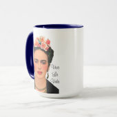 Viva La Vida - Frida Kahlo Mug Mok (Voorkant links)