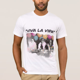 Viva La Vida Skelet Feest Art T-Shirt