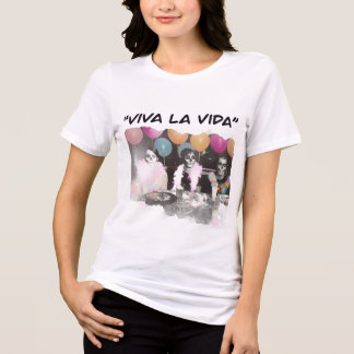 Viva La Vida Skelet Feest T-Shirt