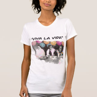 Viva La Vida – Skeleton Party Dames T-Shirt