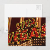 Viva Las Vegas Briefkaart (Voorkant / Achterkant)