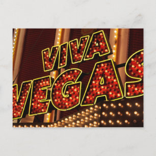 Viva Las Vegas Briefkaart
