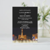 Viva Las Vegas Destination Wedding Invitation (Debout devant)