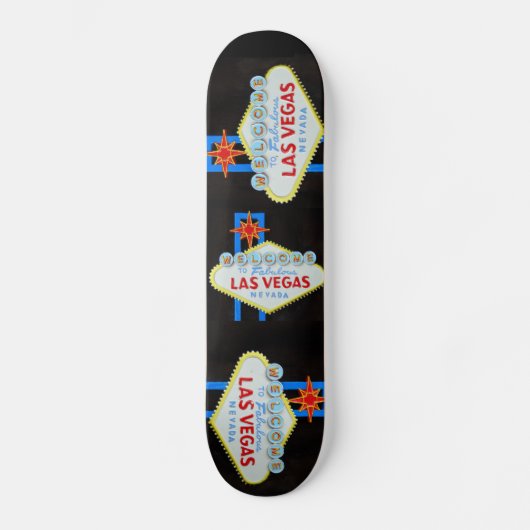 Viva Las Vegas Skateboard (Voorkant)
