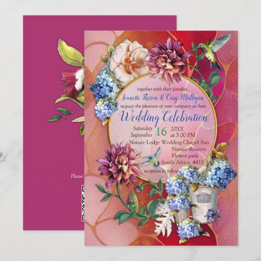 Viva Magenta 2023 Kaart (Voorkant / Achterkant)