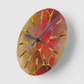 Viva Magenta Abstract 2023 Ronde Klok (Hoek)